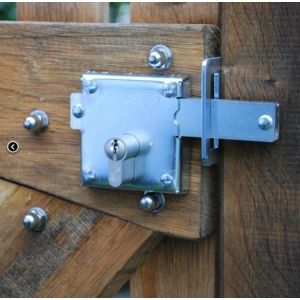 Gatemaster Euro Deadbolt Surface Mounted Deadlock